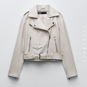 ZARA FAUX LEATHER JACKET